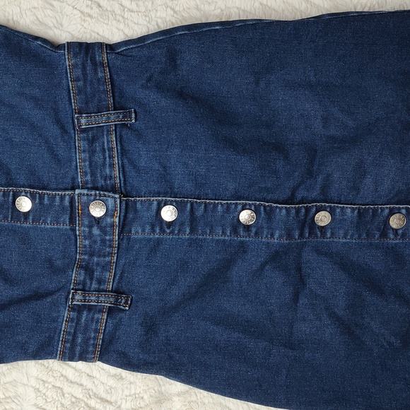 Celebrity Pink Women's XS Blue Denim Dress - Picture 9 of 10